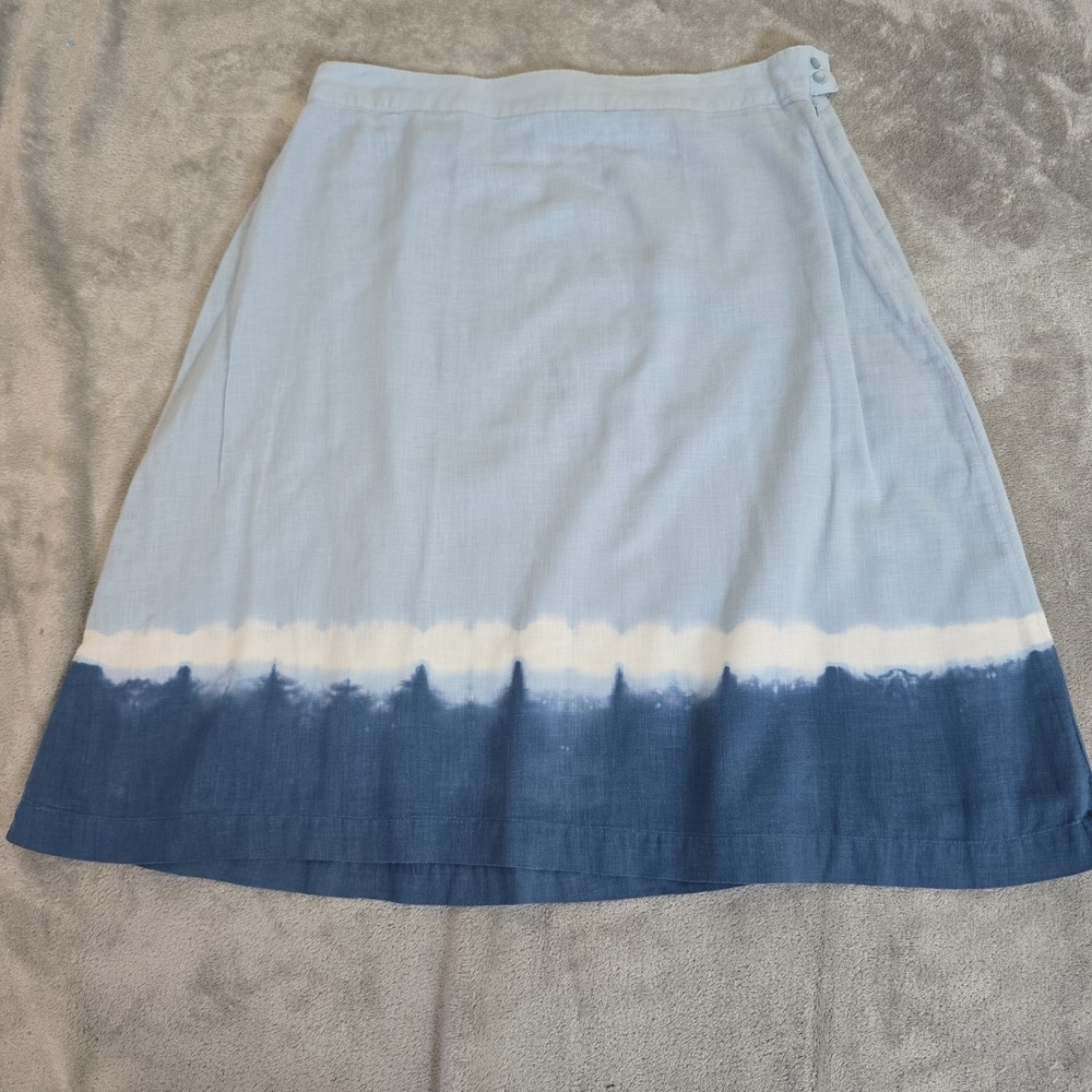 Old Navy Skirt Womens 2 Blue A Line Just Below The Waist Normcore Casual